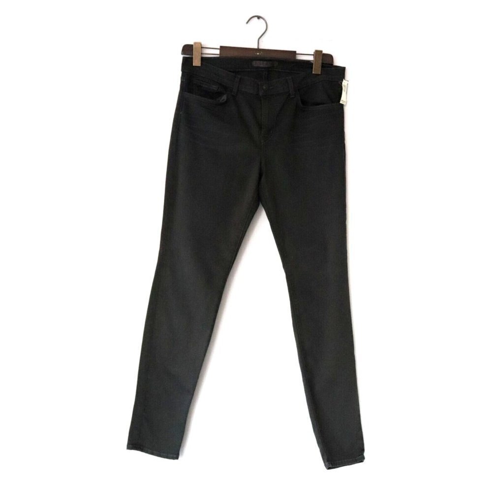 J Brand Women's Size 32 Olive Green Dare Mid Rise Skinny Jeans Stretch Denim NWT